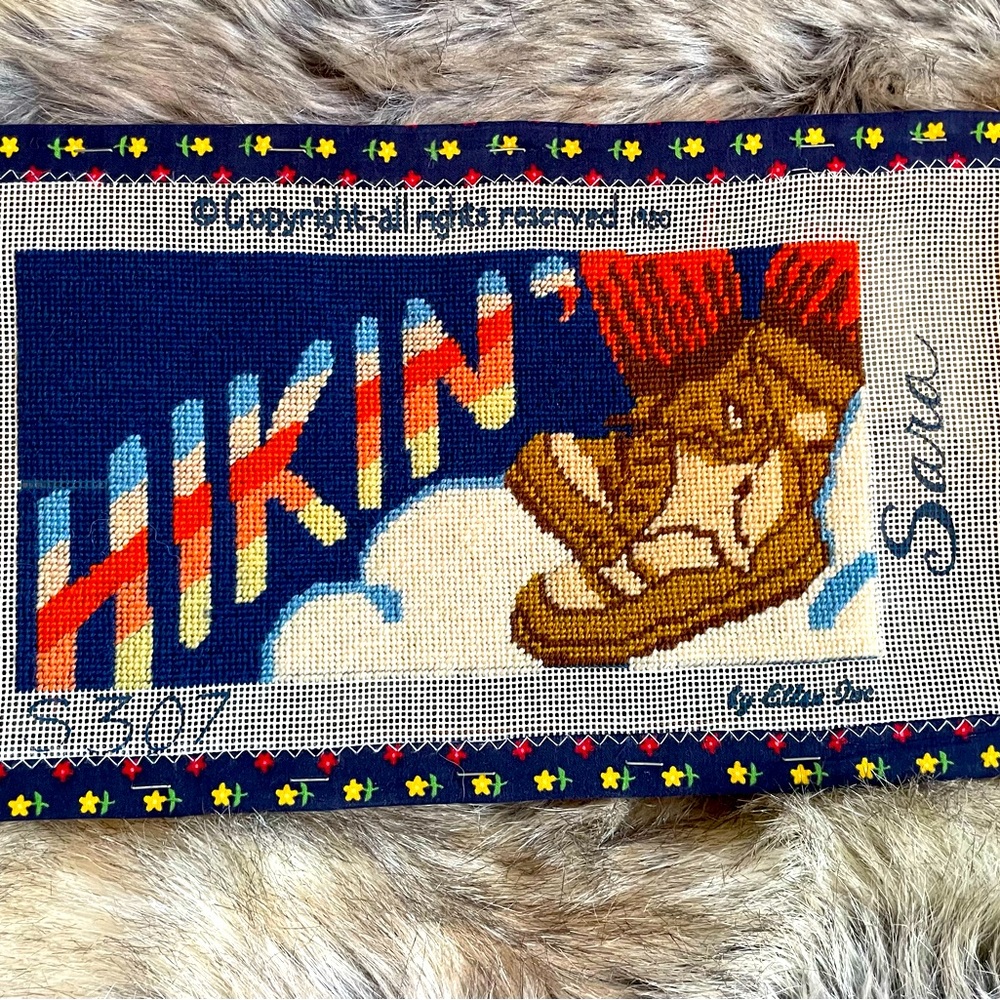 Beautiful embroidery art. Ready to add to your home.